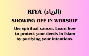 Riya in Islam