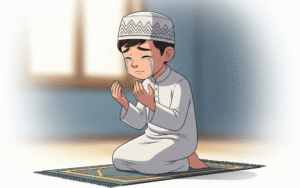 Tears of Repentance The Silent Prayer Allah Loves to Hear, a boy crying in dua