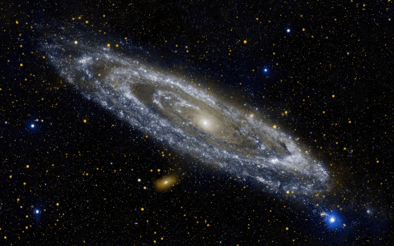Cosmology in the Quran is explored through the image of the Andromeda Galaxy.